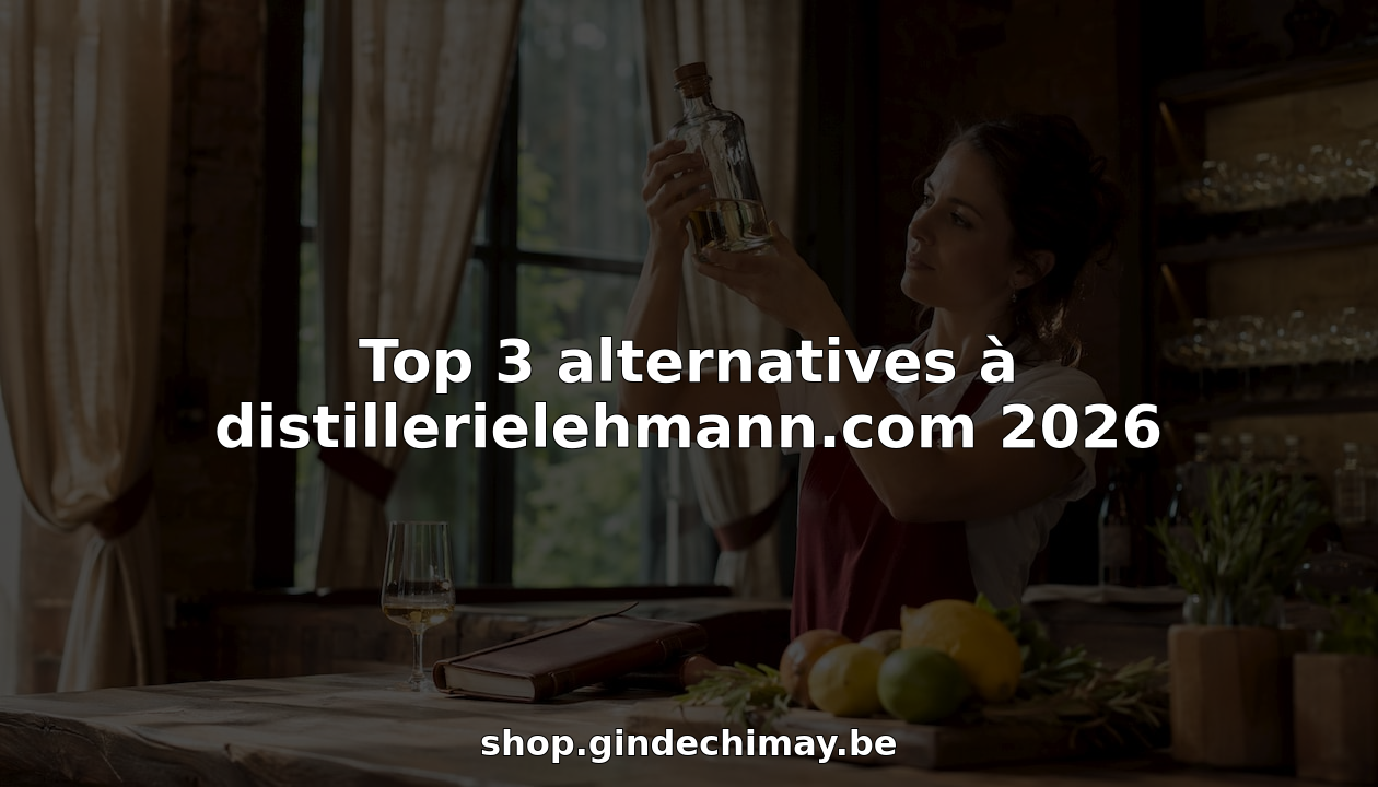 Top 3 alternatives à distillerielehmann.com 2026