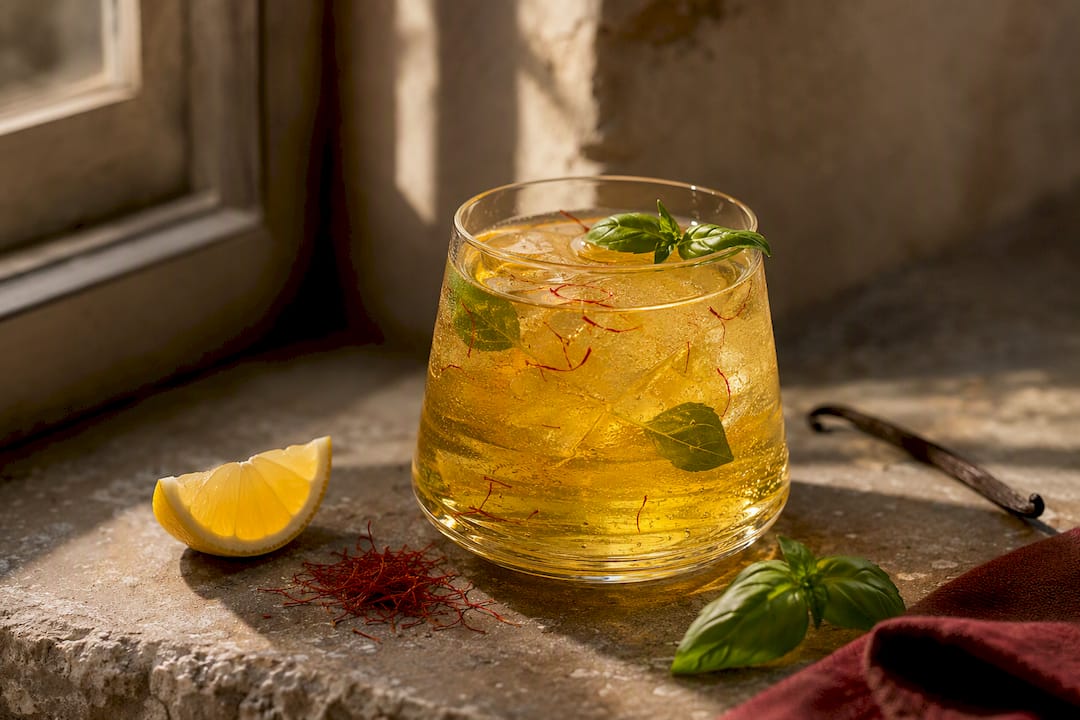 Mocktail au safran : la recette qui capture couleur, parfum et équilibre