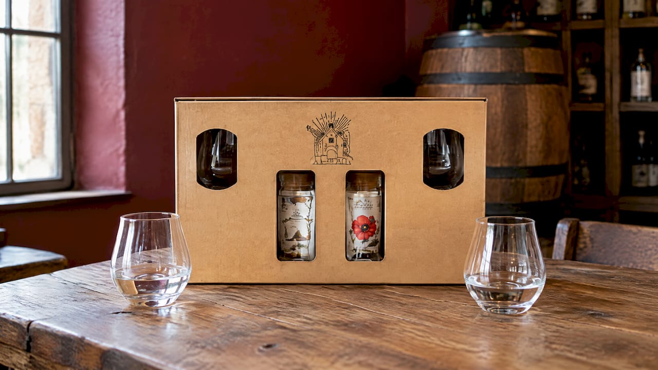 Coffret de gins Chimay pour une dégustation à l'état pur